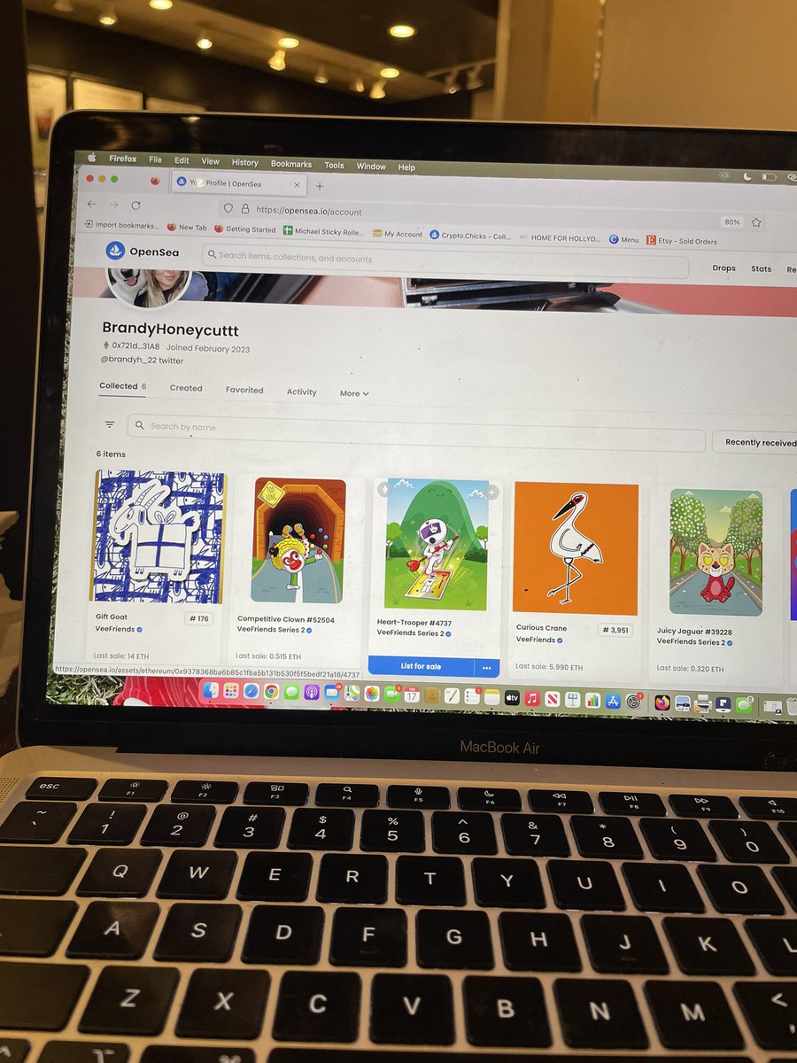 Uhm… GOAT GANG!!!!
grateful to be here <a href="/veefriends/">VeeFriends</a>