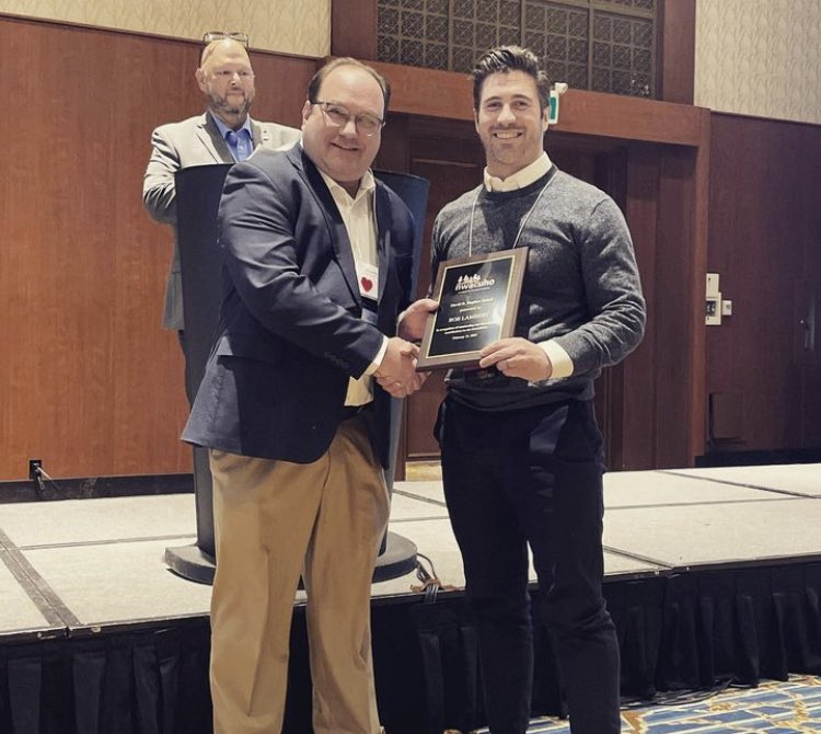 boblambert90's tweet photo. Feeling honoured to have received the David B Stephen Distinguished Service award from @NWACUHO at the annual conference. It’s been an unforgettable journey with this Association. I’ve learned so much from so many incredible leaders. Thank you. https://t.co/hXwLh54Li5
