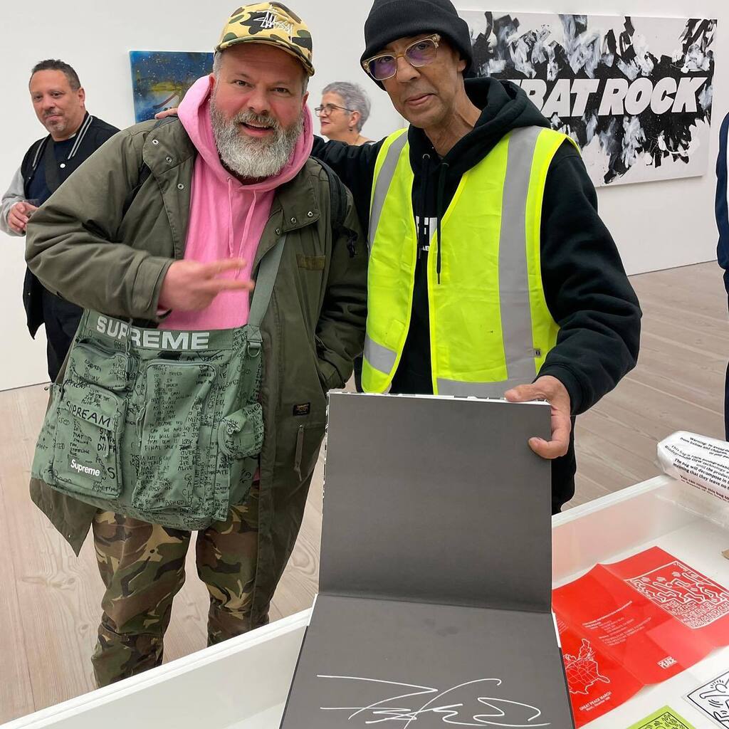 Still recovering from the amazing @beyondthestreetsart opening yesterday <a href="/saatchi_gallery/">Saatchi Gallery</a> 

I am sure this just broke the world record for “most-urban-art legends-in-one-gallery-at-the-same time”…

Thanks <a href="/futuradosmil/">Futura</a> @erichazenyc @toddjamesreas <a href="/st/">stefanT</a>… instagr.am/p/CoyLyAOKrW-/