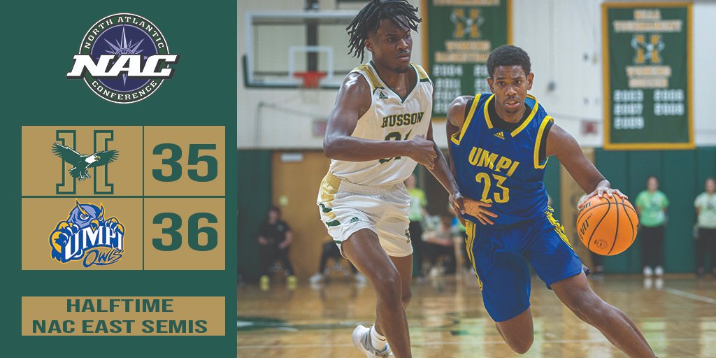 HussonUEagles's tweet image. MBB: We have a good one brewing in Farmington in the @nacathletics quarterfinal. #mesports | #NACmbb