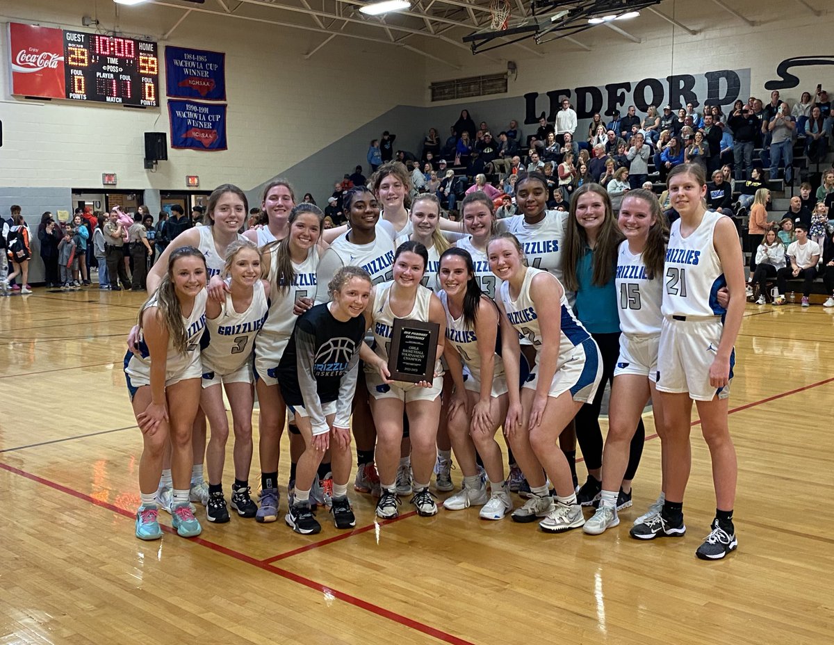 #GRIZZLIES #MAKINGHISTORY 💙Your Mid Piedmont Conference Regular Season and Tournament Champs💙 This team continues to make OG PROUD by being successful together!