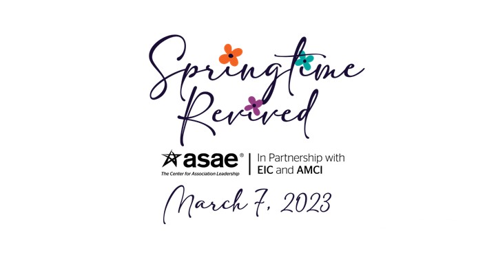 Join us at Springtime Revived, a global networking experience, to kick-off Business Events Industry Week. Gather with industry colleagues and celebrate the power of meaningful connections! Get your tickets today! ow.ly/Oyff50MW4RV