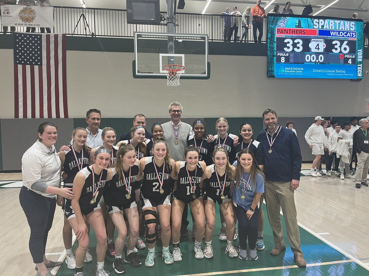YAIAA CHAMPIONS! Senior Maggie Groh, SWISHED, the game winning 3 pointer at the end of regulation to win 36-33 over Central York! <a href="/DTGirlsBBall/">DT Girls BBall</a> <a href="/DallastownSD/">Dallastown Area School District</a> <a href="/DtownHighSchool/">Dallastown Area HS</a>