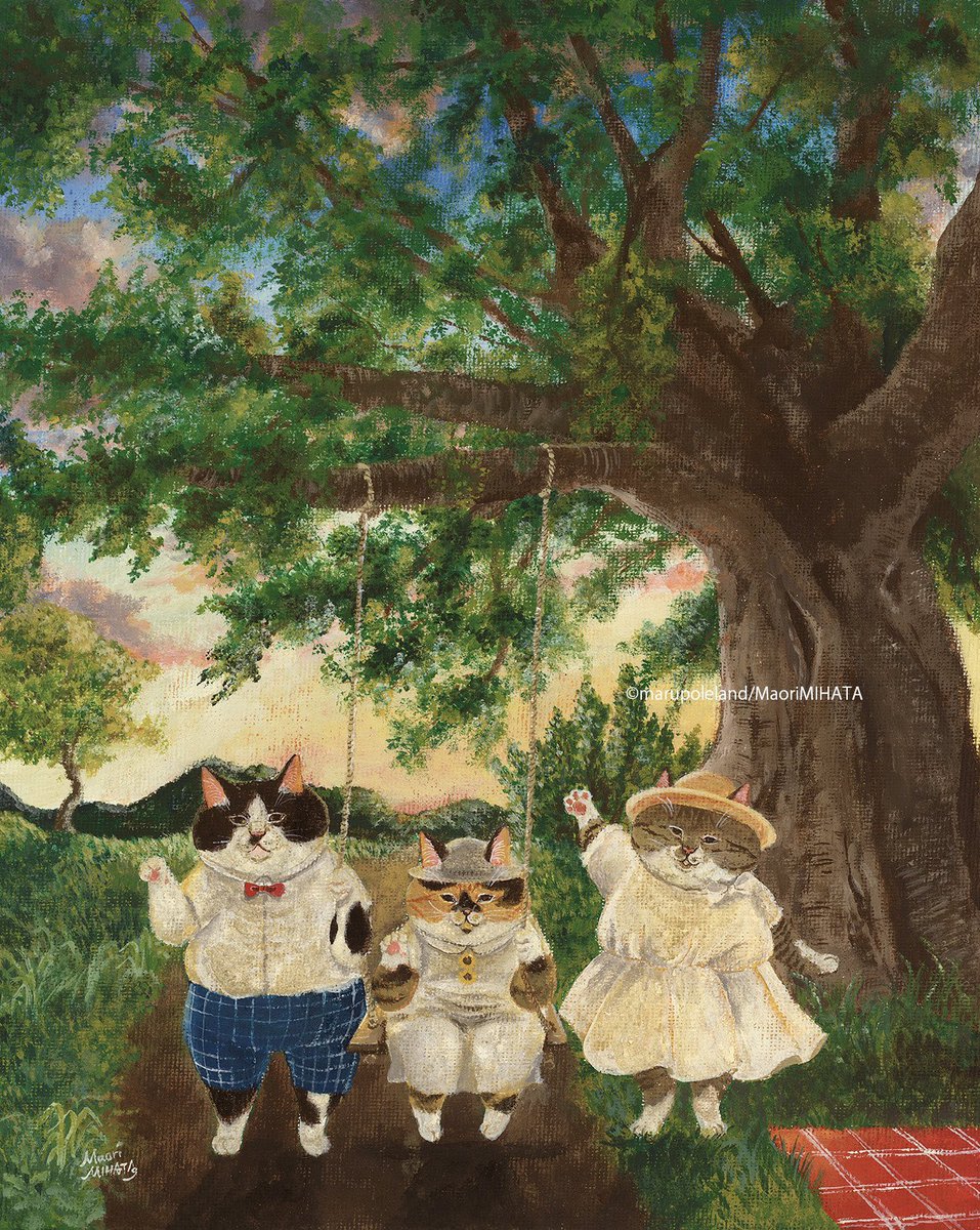 marupoleland's tweet image. 個展　#この愛しき日々　3日目。
いよいよ本日と明日、在廊です！
15〜20時頃迄を予定しておりますので、是非遊びに来てくださいませ😆
プリチーズダイアリー第二号も完成したので持って行きます！
こちらの作品は
『そのおかえりなさいが聞きたくて』
f3号キャンバスボード、アクリルガッシュ