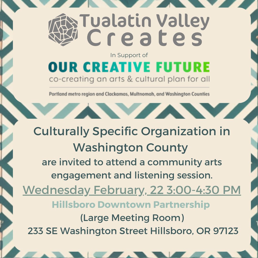 Tualatin Valley Creates tweet media