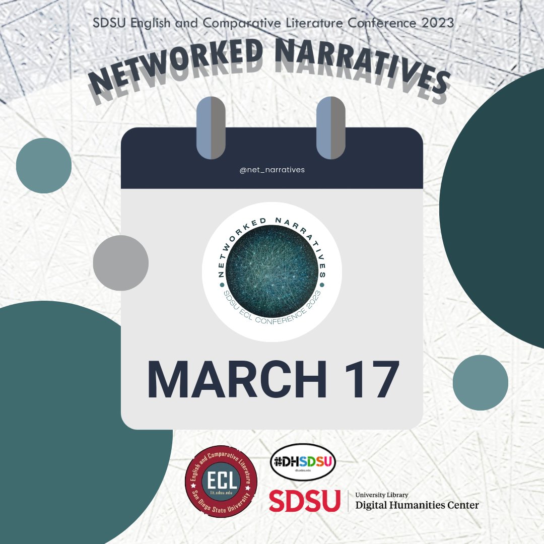 Net_Narratives's tweet image. 🗓️‼️MARK YOUR CALENDARS‼️⏰

As of today, Networked Narratives is just ONE MONTH away!! 🎊

What are YOU most excited for ? 😱

#ECL2023 #LetsNetwork