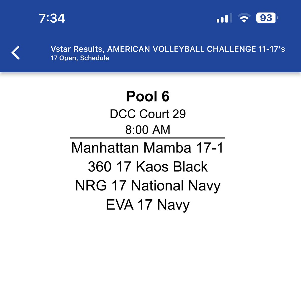 NiaGJohnson's tweet photo. If you're in town and not at the Triple Crown, come see 360 17 Kaos Black play in the AVC! @PrepDigTX @VBallProject @VBallrecruiter @vballphil @PrepVolleyball https://t.co/GuZSAxftUe