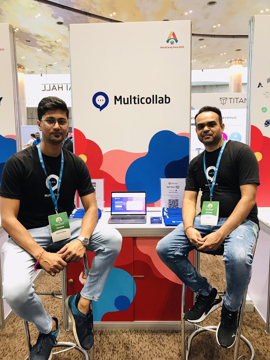 🤩 Gearing up for the big day <a href="/WordCampAsia/">WordCamp Asia</a>! If you’re attending, stop by our booth and grab your swag. 🤝 

#WCAsia #Multicollab #WordPress #WordCampAsia