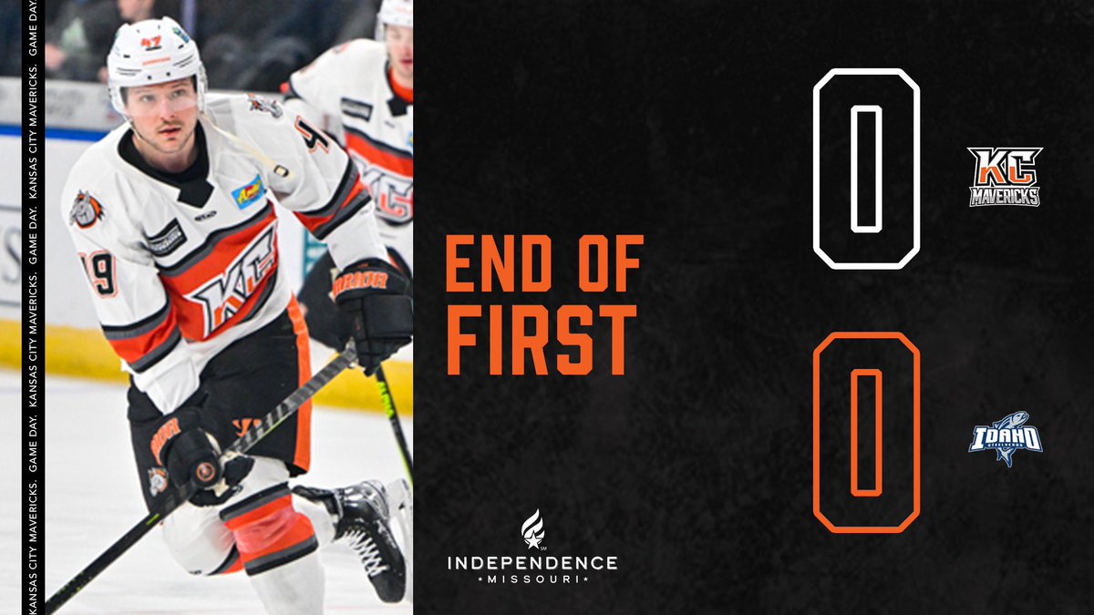 First period of the season with Idaho is in the books and we’re still in search of the first goal.