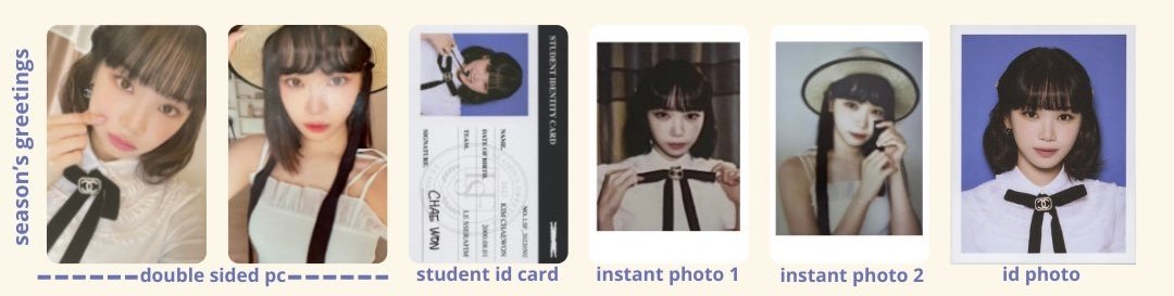 kimkim_0101_'s tweet photo. wtb lfs le sserafim chaewon season's greetings sg 2023 set ph

❥ pls dm your offers so we can discuss
❥ I'm okay with either of the instant photos, if you have both then much better ^^

@bnslesserafim @lesserafimartph @ivezonefimph help rt po, thank you! (wts lfb for exposure) https://t.co/4GoSFf8UkM