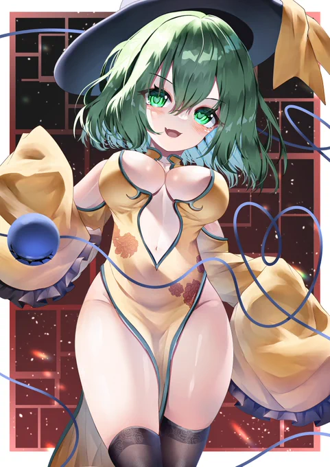 チャイナドレスこいしちゃん#東方project 