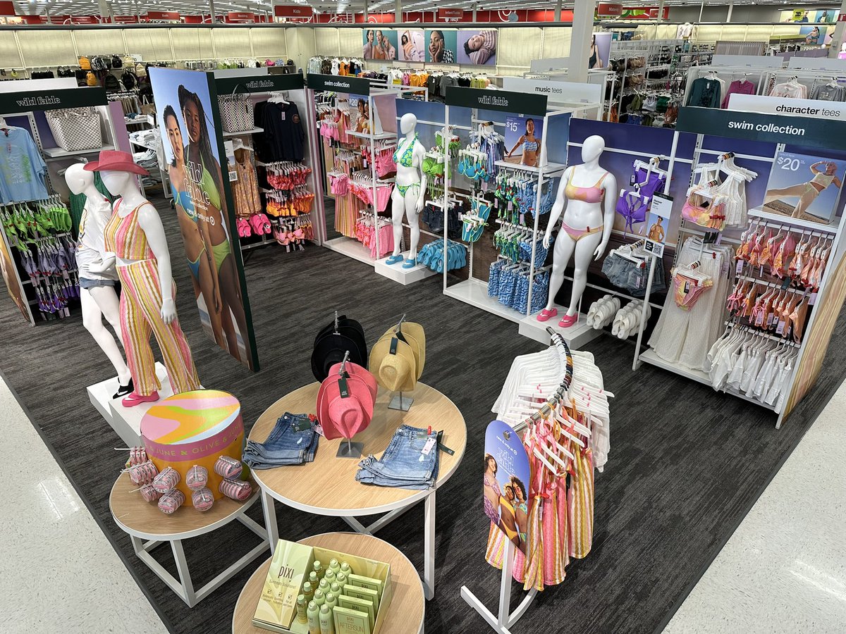 Wild Fable swim gateway is set! Shoutout to my TM Kelleigh for all of her help with this one 🏝️☀️ #Target #WildFable #Swim