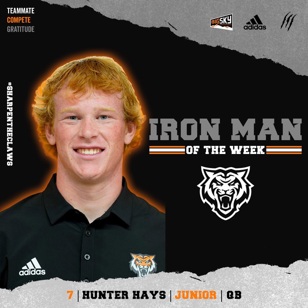 Congratulations to our Iron Men for week #5. Hard work does not go unnoticed!