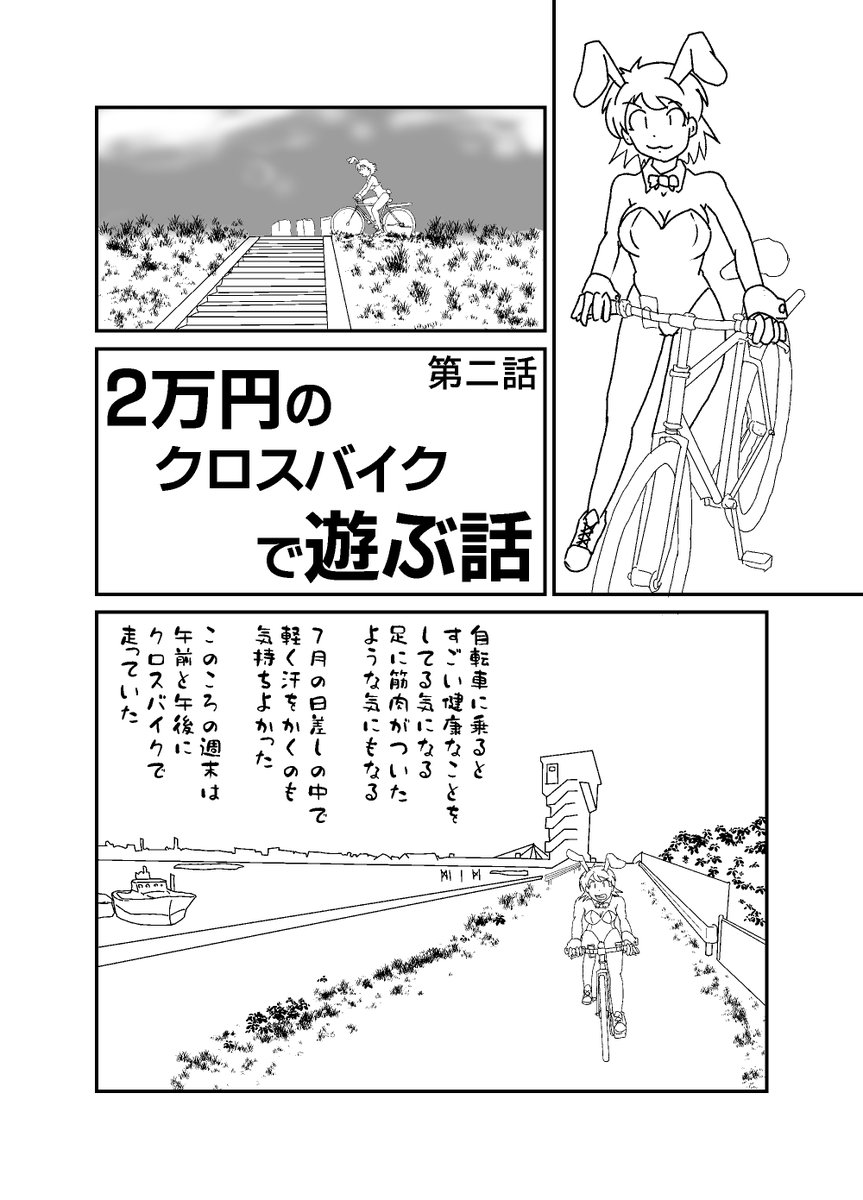 第二話
ヘルメット他を買う話
 #2万円のクロスバイクで遊ぶ話 