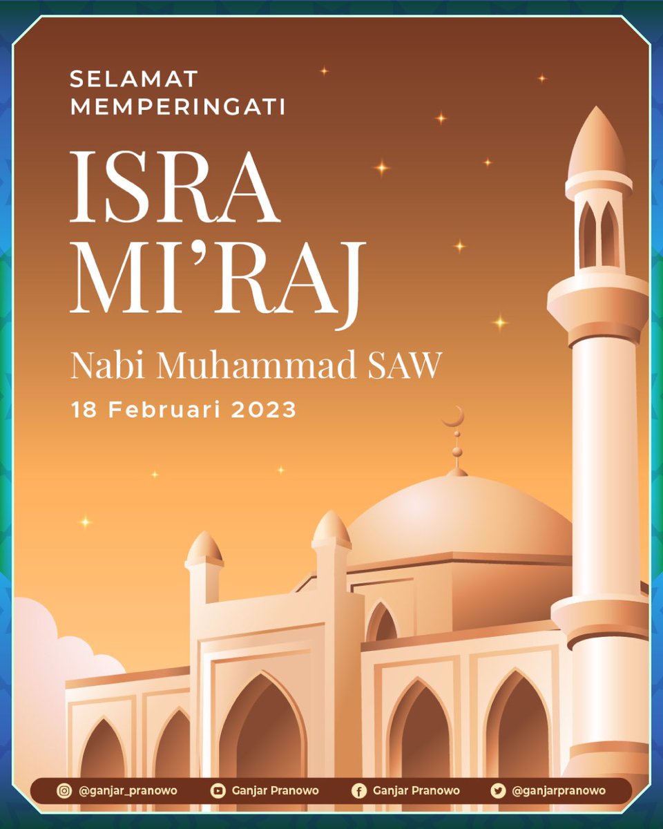 Inilah nikmat terbesar bagi umat manusia. Sebuah perjalanan yang mengubah dunia. 

Selamat memperingati Isra' Mi'raj Nabi Muhammad SAW. Semoga kita memperoleh pembelajaran sehingga memperkuat iman kita.