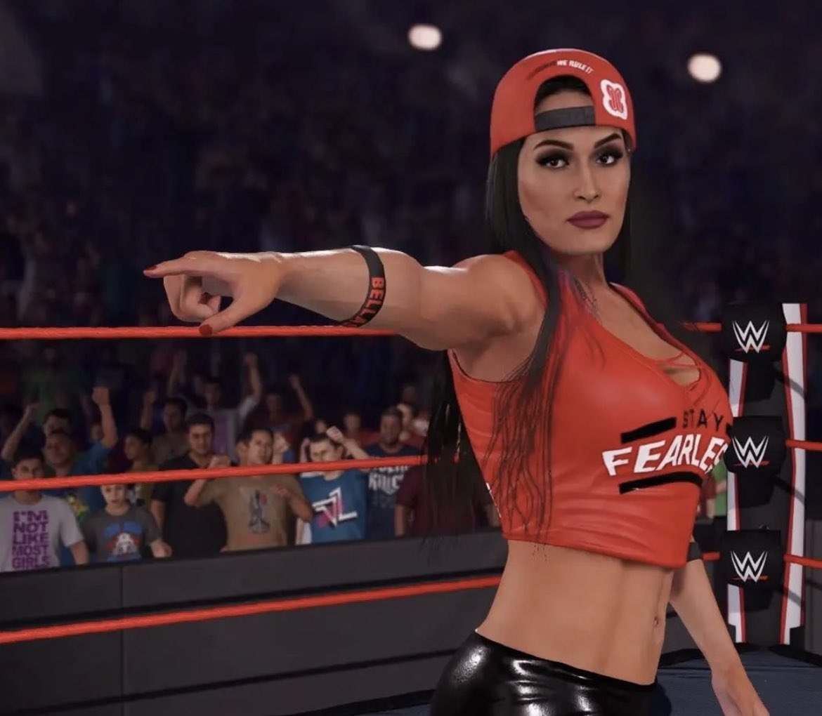 RT @onikabankz: Now THIS is Nikki Mf Bella! Whoever edited this ATE #WWE2K23 @WWEgames this how u do it! https://t.co/EOaOQIrh8s