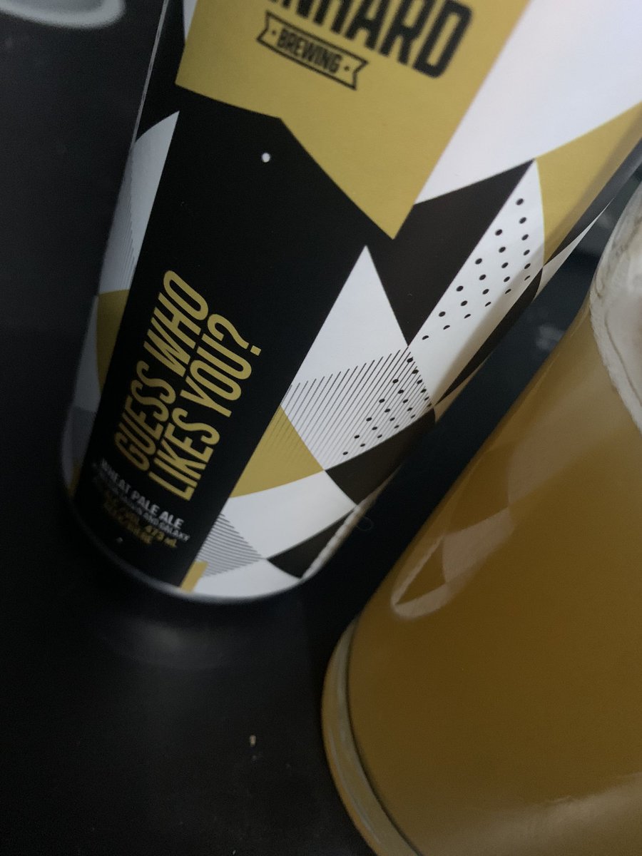 Shouts to the gang at <a href="/RainhardBrewing/">Rainhard Brewing Company</a> who always make good beer, but who have something pretty cool going with their Guess Who Likes You? Wheat Pale Ale. Sorta like a low-octane white IPA, this stuff was an unexpected treat tonight!