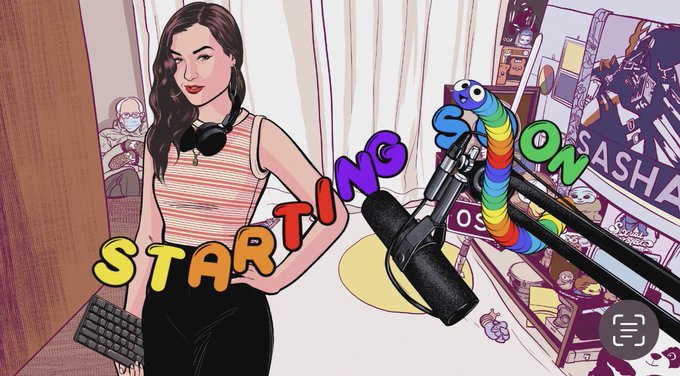 New Stream Art by the talented Olivier Laude. I&rsquo;m live now, come check it out ✨✨✨ Animated by Ulysse<a href="/tag/youtube"class="tags"><span>#youtube</span></a><a href="/tag/twitchtv"class="tags"><span>#twitchtv</span></a>
