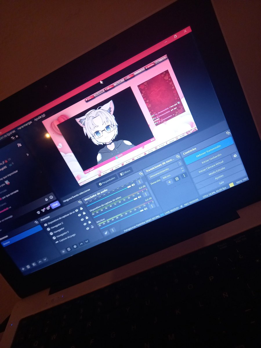 Nyixiz's tweet image. Probando vtuber 2d, te pasas?
Twitch.tv/nyixiz