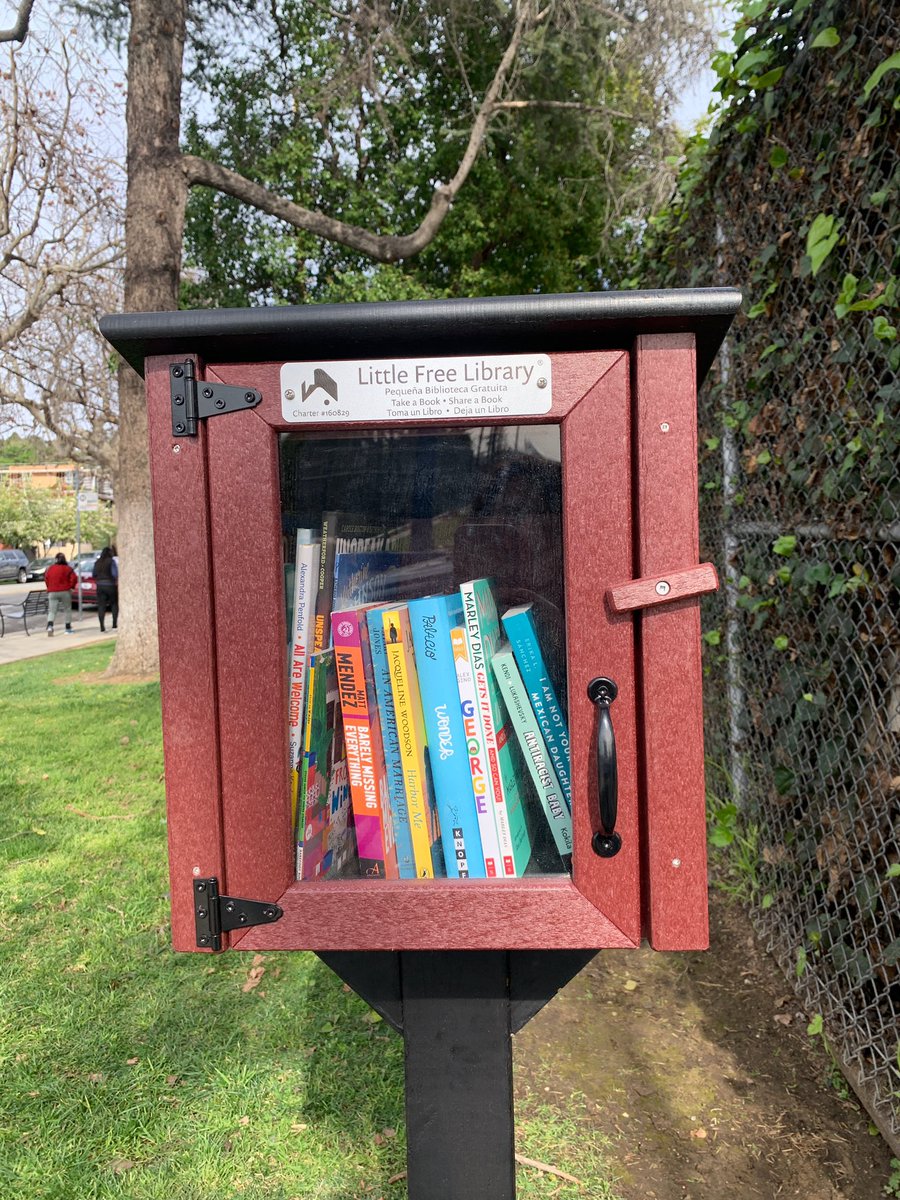 jinon30's tweet photo. Our very good very own #LittleFreeLibrary we are so excited to have the community access books! #fletcherdrive @LAUSDSup a community of readers makes a community of thinkers 😊 https://t.co/NmXJXg0WNZ