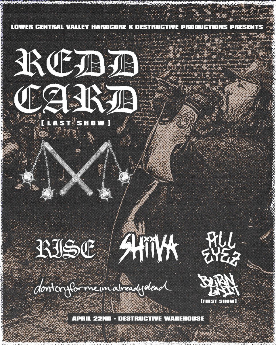 This is it. Thanks for everything. Come see all the bands. They all deserve your attention. If you’re a local your attendance is Mando.