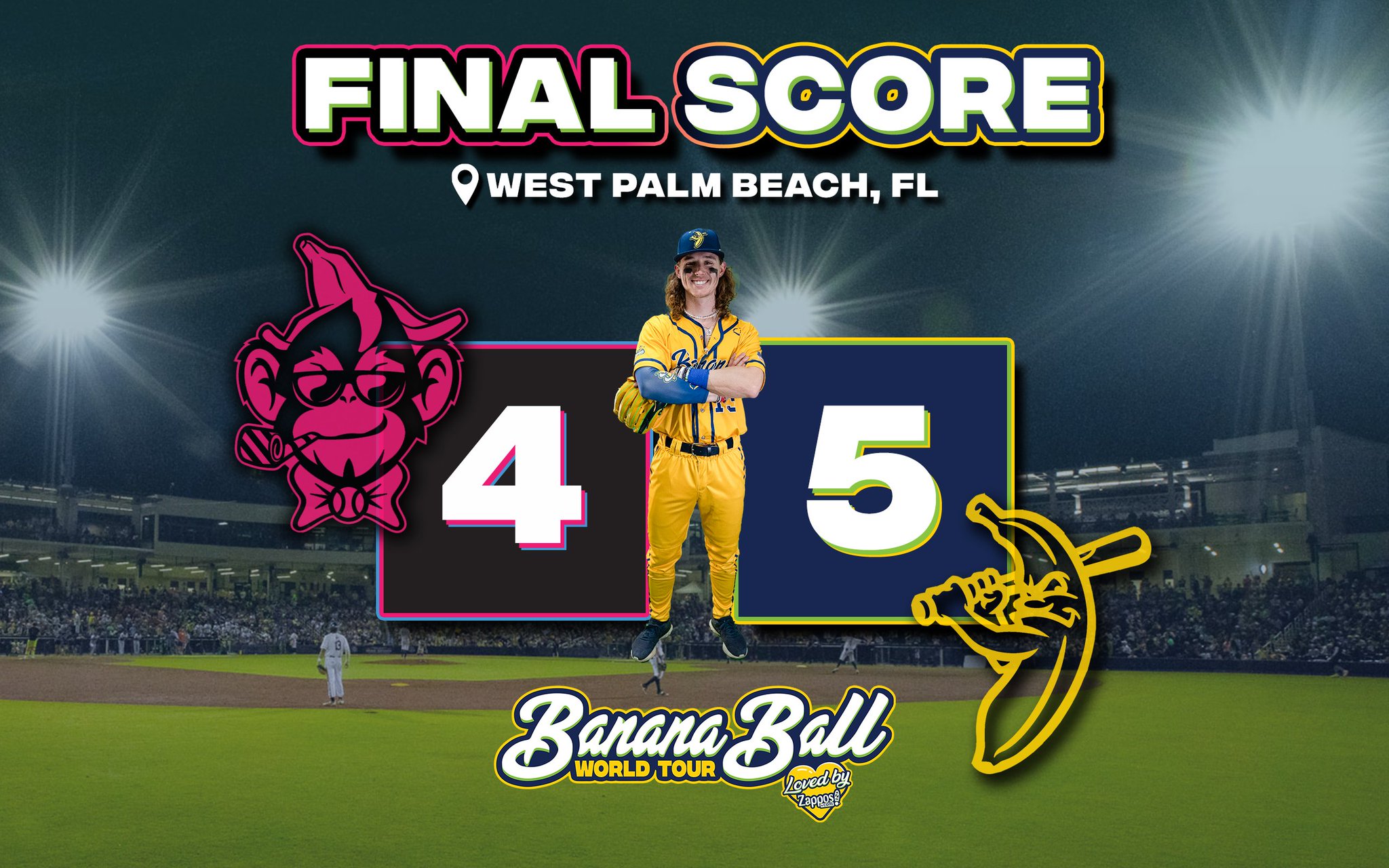 Savannah Bananas on Twitter "Couldn't write it up any better than this