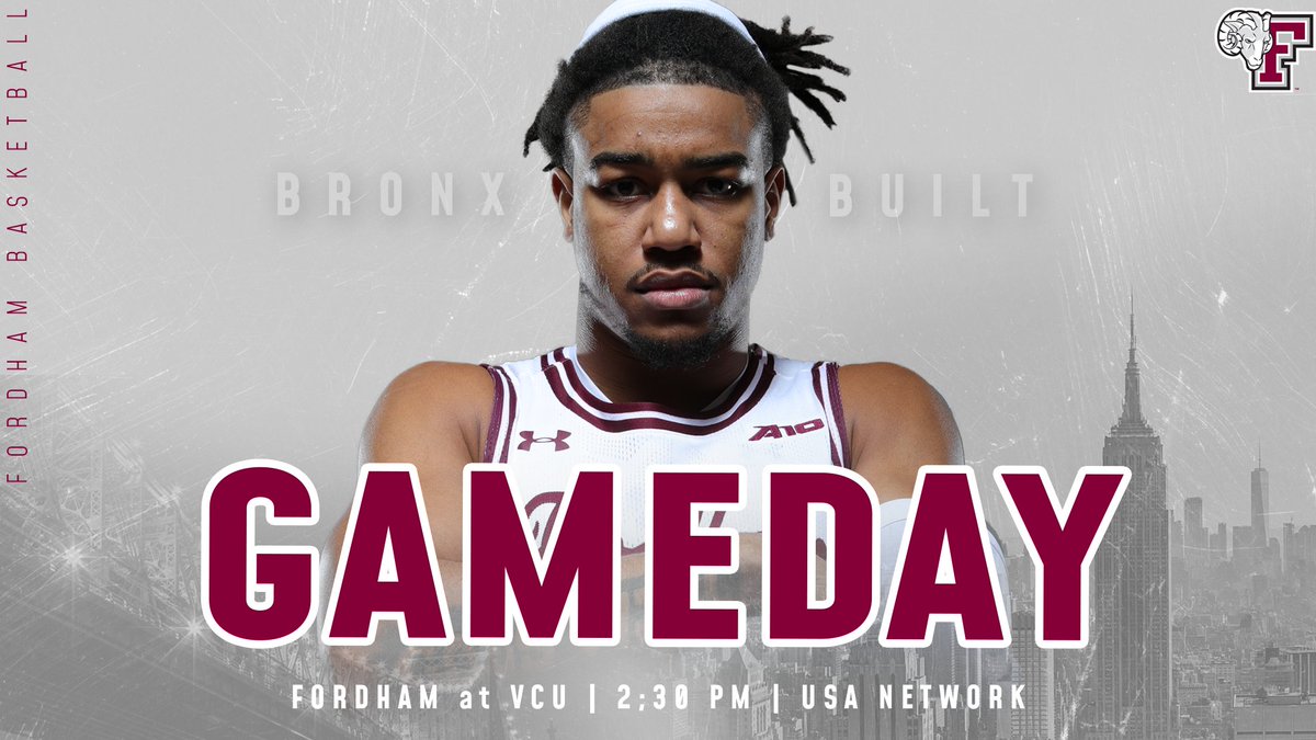 It's a battle of the Rams this afternoon in Richmond!

⏰ 2:30 p.m.
🆚 <a href="/VCU_Hoops/">VCU Basketball</a> 
📺 <a href="/USANetwork/">USA Network</a> 
💻 bit.ly/2Snt4BO
📻 bit.ly/3EirlY7
📊 bit.ly/2ky5GFH