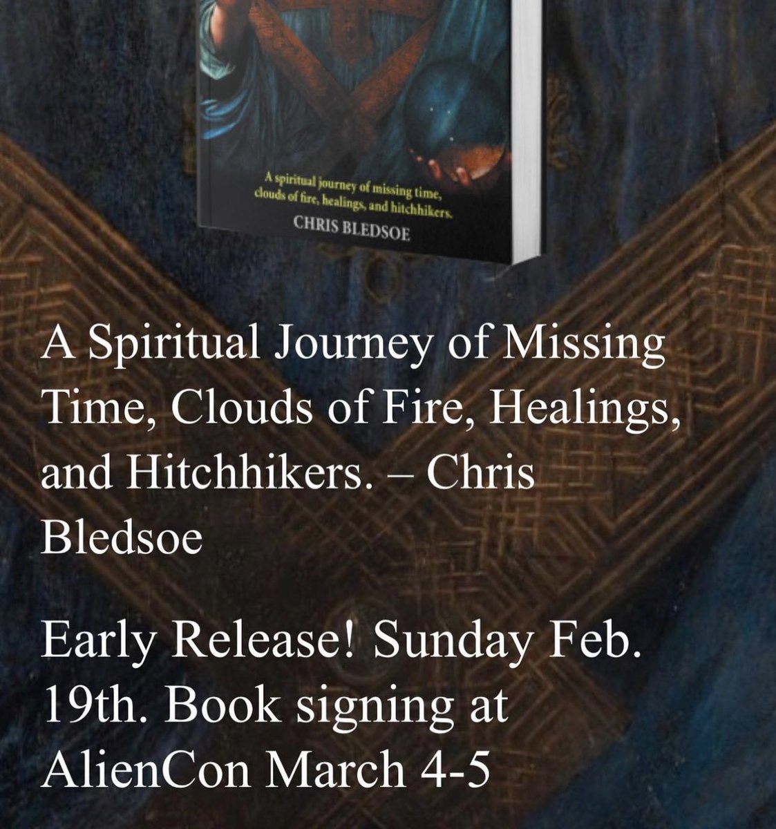 RyanDBledsoe's tweet image. Very excited to say that Dad’s book is coming out early! February 19th, check out UFO OF GOD!
#disclosure