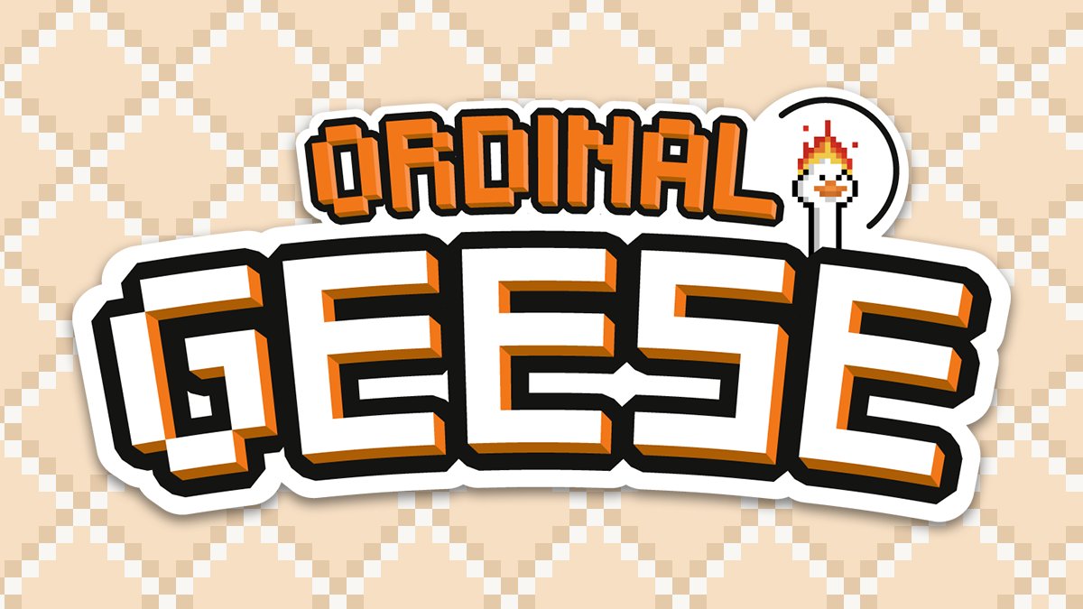 Geese are set! Here and on Chain!