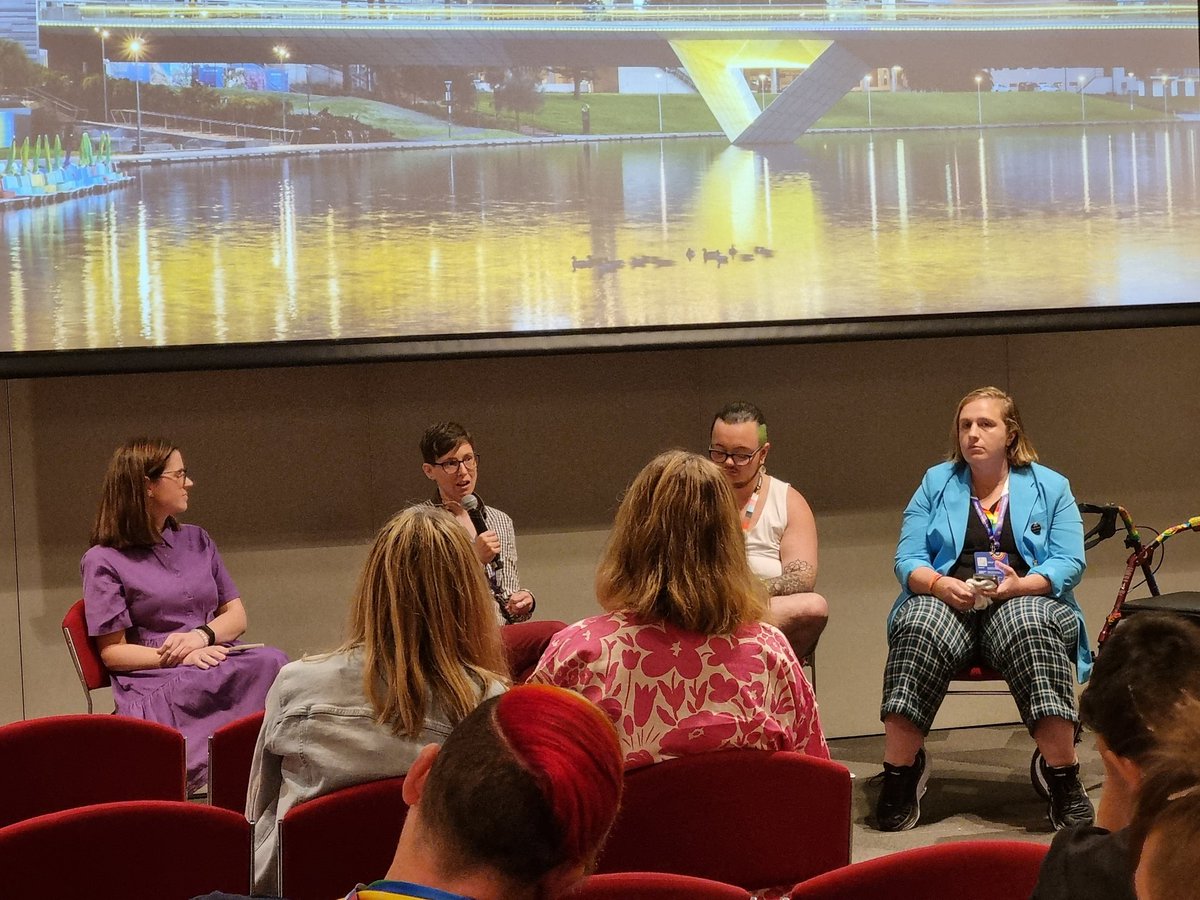 Wonderful hearing the diverse experiences of rainbow families SA. Thank you for sharing snapshots into your beautiful families 💜

'There's no one way to be a family' 🌈💜

#bettertogether2023 <a href="/EqualityProj_au/">The Equality Project ®</a>