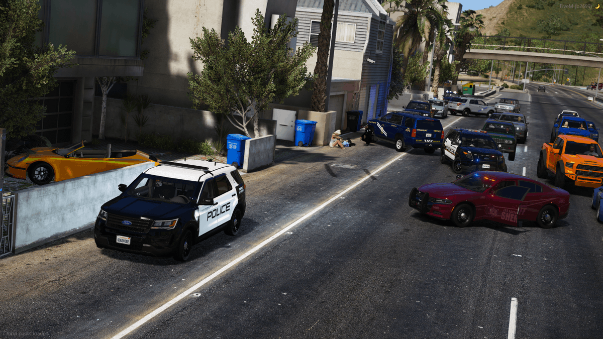 DOJRP_Updates's tweet image. Officers arrived at a domestic call that soon turned into an officer down call. Lisa, the homeowner, an LSPD officer, and a K9 got hurt during the ordeal. The suspect was found and arrested while the people injured recovered in hospital. #DOJRP #StayCivy