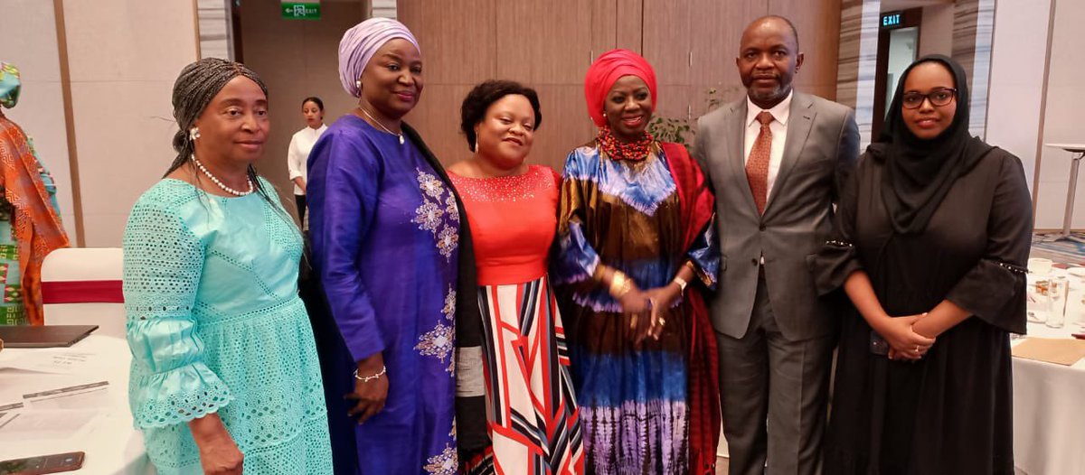 xubbifarah's tweet image. Great to connect with H.E @AUBinetaDiop, @_AfricanUnion special envoy for #WPS, Hon. Janet, Special Rapporteur on the rights of women in Africa and Phenomenal women and men advancing #GEWE across the continent at presidential breakfast and Gender Pre-summit. @nuurist