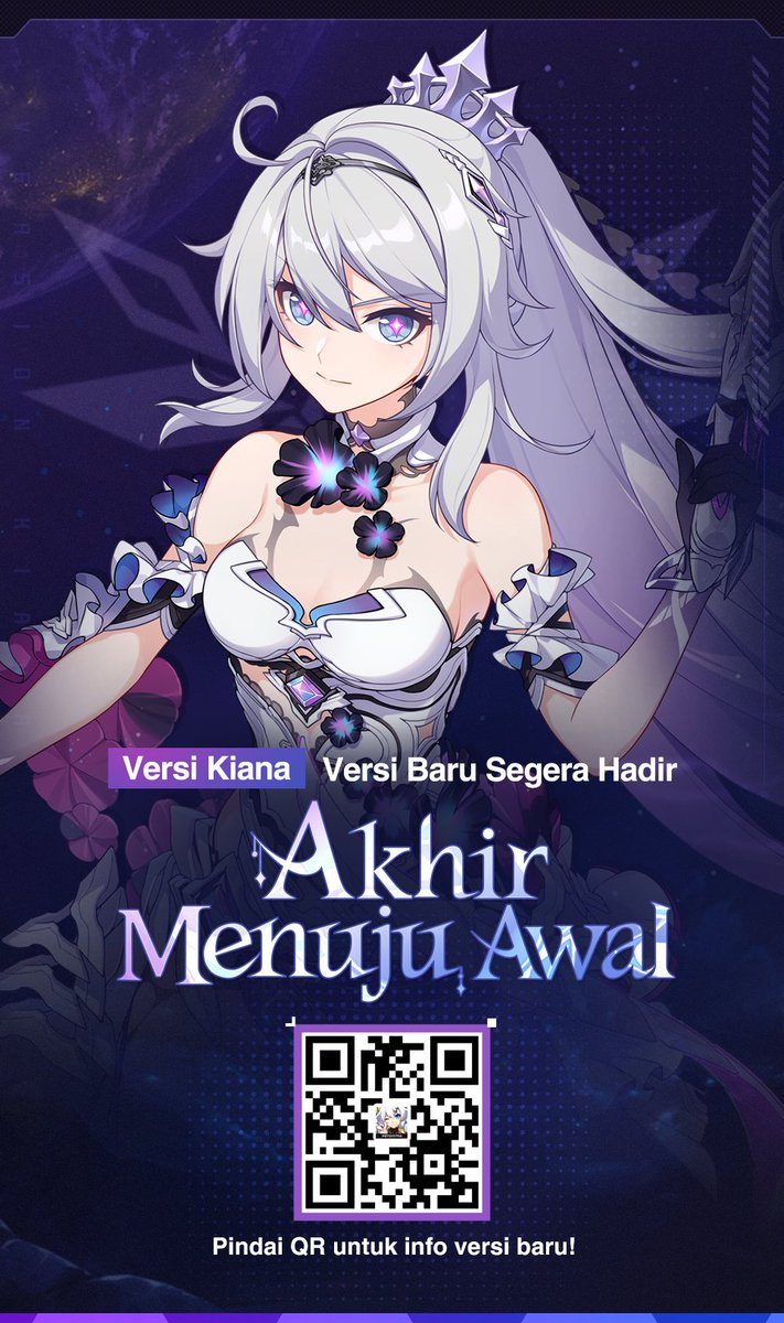 MaruuAkuzu's tweet photo. Versi Kiana segera hadir! Debut Battlesuit baru Herrscher of Finality dan Herrscher of Origin! https://t.co/4YelzMxrg7
