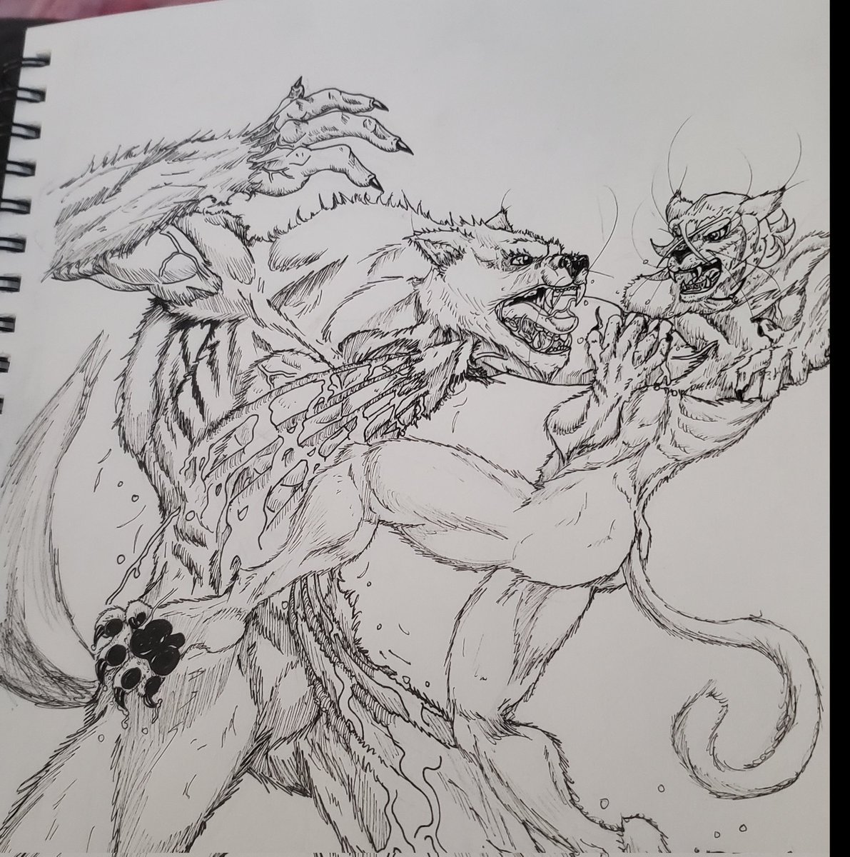 1982Icex's tweet photo. New art! I'll color this bad boy and do a side by side later. In the mean time, I'd love to hear your thoughts on it :)
#witch #newauthor #artist #magick #art #writer #furry #therian #everyoneiswelcome https://t.co/cuadI5odgb