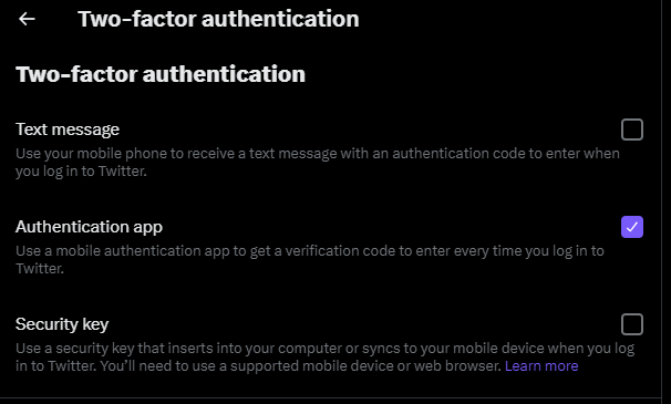 Poddo___'s tweet photo. @ItsMePHIZ @AnnieneStockton You can still use 2fa apps https://t.co/58FjEftYlK