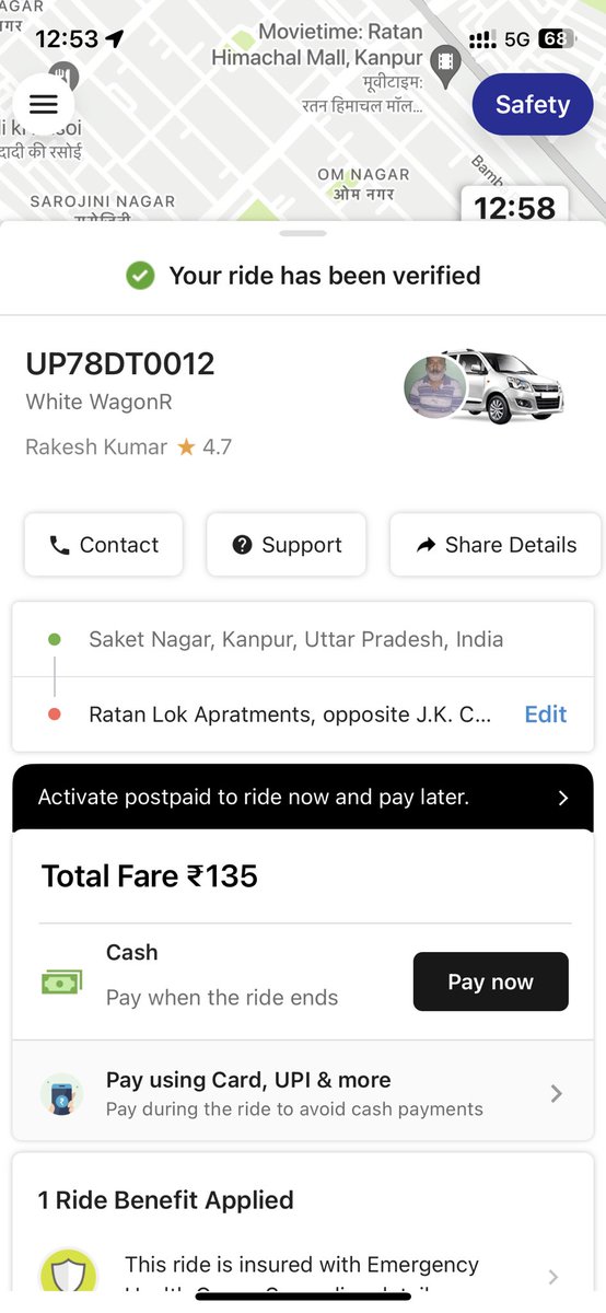 AnimeshChandel3's tweet image. The service of ola is full of shit #stopusingola #ola