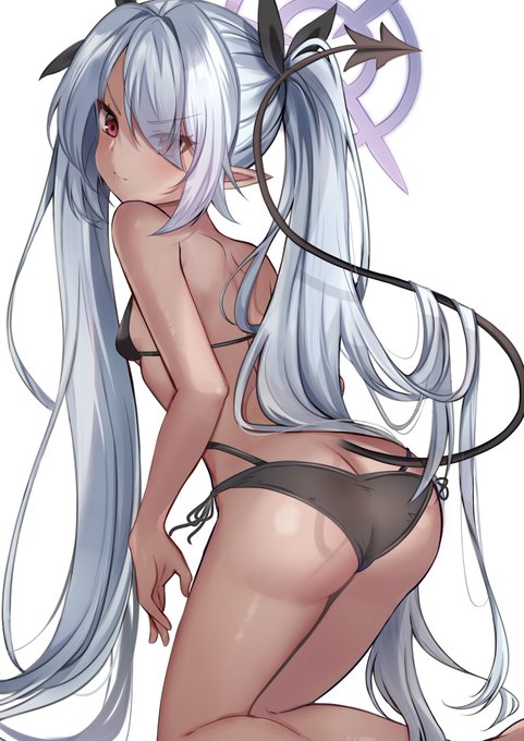 水着イオリ
#ブルアカ 