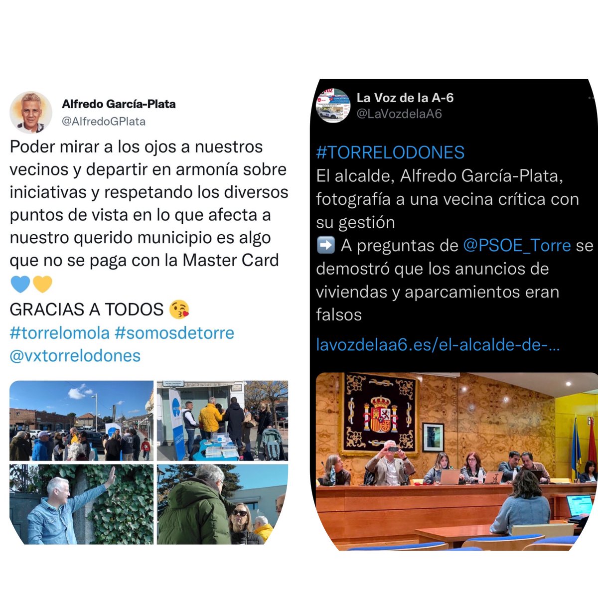 CppmTorrelodnes's tweet image. Vaya vaya vaya, cuando se pretende ir de guay vendiéndose en redes pero la realidad es que aparece la prepotencia y la soberbia en cuanto hay discrepancias y críticas con su gestión. Utilice la Máster Card para pagar lo que debe.