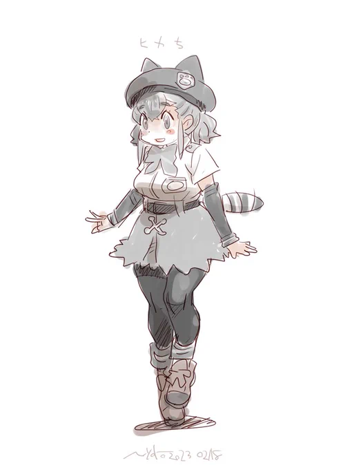ヒカリちゃんはなんというかハイパー描きやすいガールだ… 