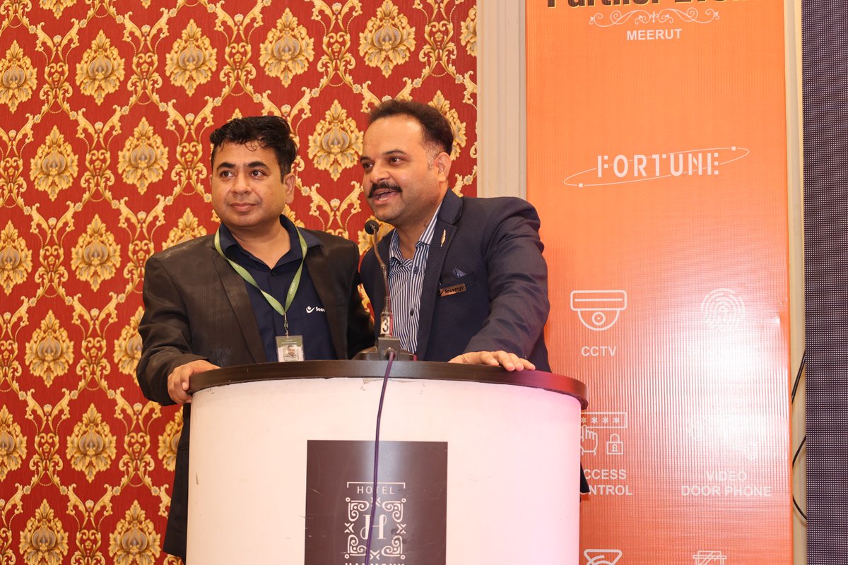 infosecureye's tweet photo. Thank you, partners & team, to make this event super successful please have a look at it below. here are below some glimpses of the event.
#secureye #meerutevent #secureyeevent2023 #SecureyeCCTV #SmartSecurity #HomeSecurity #Surveillance #Technology #SurveillanceSystems #CCTV https://t.co/AlfASUgvgj