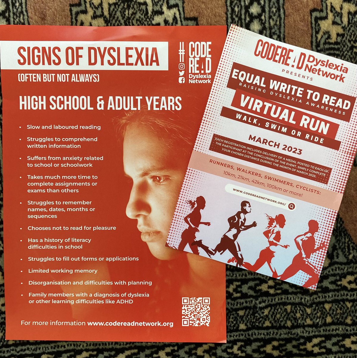 Finally meeting @DrSandraM at #SBPBendigo today reminded me that it’s been a while since I’ve shared the incredible #advocacy resources <a href="/CodeReadNetwork/">Code REaD Dyslexia Network #CodeREaD</a> produce. #DyslexiaAdvocacy was truly born in the grassroots and Code Read does very heavy lifting . PS March is the Virtual Run