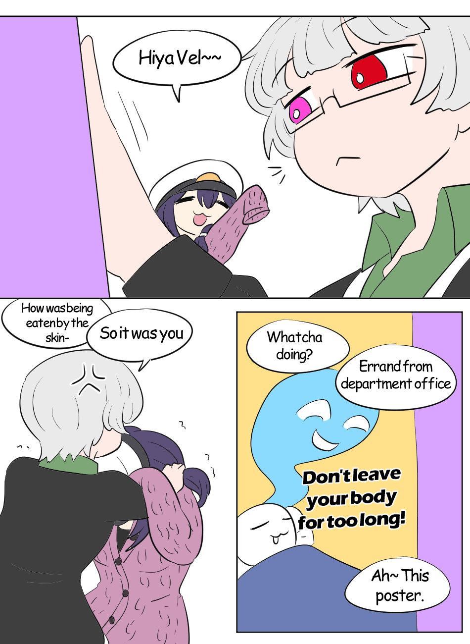 Vel on X: #TSF One of the 7 mysteries in the college of TSF. (6  departments in this college : Transform, Swap, Possession, Skinsuit,  Agglutination, Crossdress) t.cotuHidWkyBc  X