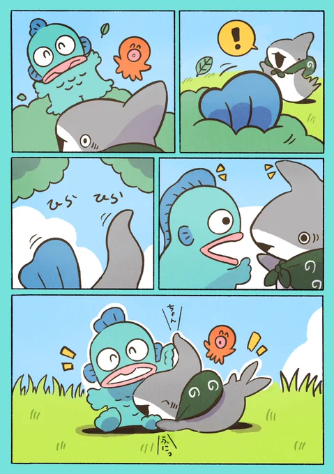 おでかけ子ザメとハンギョドン
https://t.co/k3MGrBAmOz
#なかよしコラボ #ペンギンボックス #サンリオ #POPUPショップ開催予定 #詳細は後日 