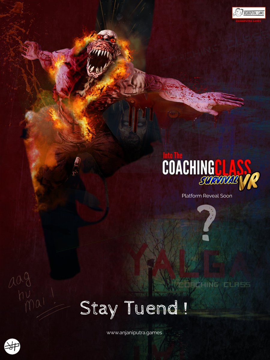 "Into The CoachingClass Survival" is a special VR version of the game that will be played on an exclusive platform. We can't wait to reveal more details about this thrilling game.
Stay tuned for updates from Anjaniputra Games #gaming #horror #unrealengine #virtualreality #vrgame