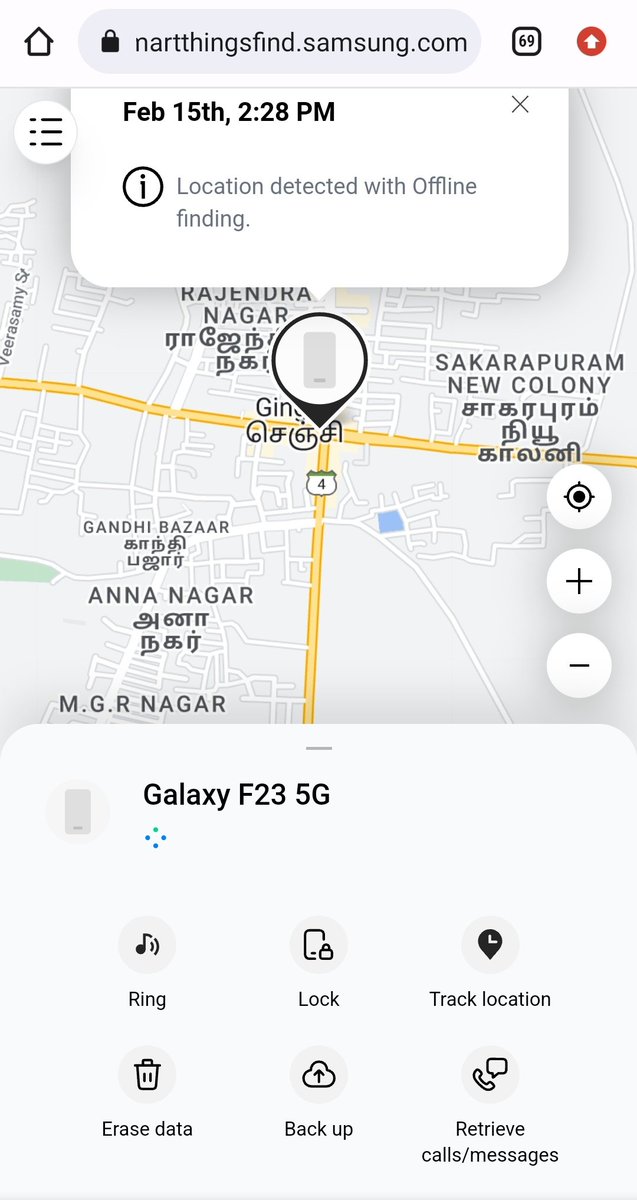 boopathi412's tweet image. This for last finding update
#Samsung #samsunghelp 
#cybercrime #tnpolice #SamsungGalaxyF23
#help #missingMobile