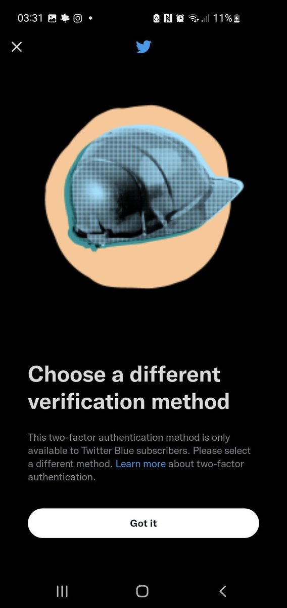 soildweller's tweet image. what the FUCK DO YOU MEAN THAT TWO FACTOR PHONE AUTHENTICATION IS ONLY ALLOWED FOR TWITTER BLUE SUBSCRIBERS