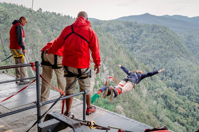 #TourismByAcademicSangoma
Bloukrans Bridge is famous for being the world's  highest bridge buggy jump. A bucket list destination <a href="/EC_Tourism/">Eastern Cape Tourism</a> 
<a href="/TsitsikammaT/">TsitsikammaTourism</a> <a href="/Tsitsikamma/">TsitsikammCanopyTour</a> 
<a href="/FaceAdrenalin/">Bloukrans Bungy - Face Adrenalin</a> <a href="/WTM_Africa/">WTM Africa</a> 
<a href="/gotosouthafrica/">VisitSouthAfrica</a> <a href="/TourismPro_za/">BeaconAfrica</a> <a href="/wheretostaycoza/">WhereToStay.co.za</a>