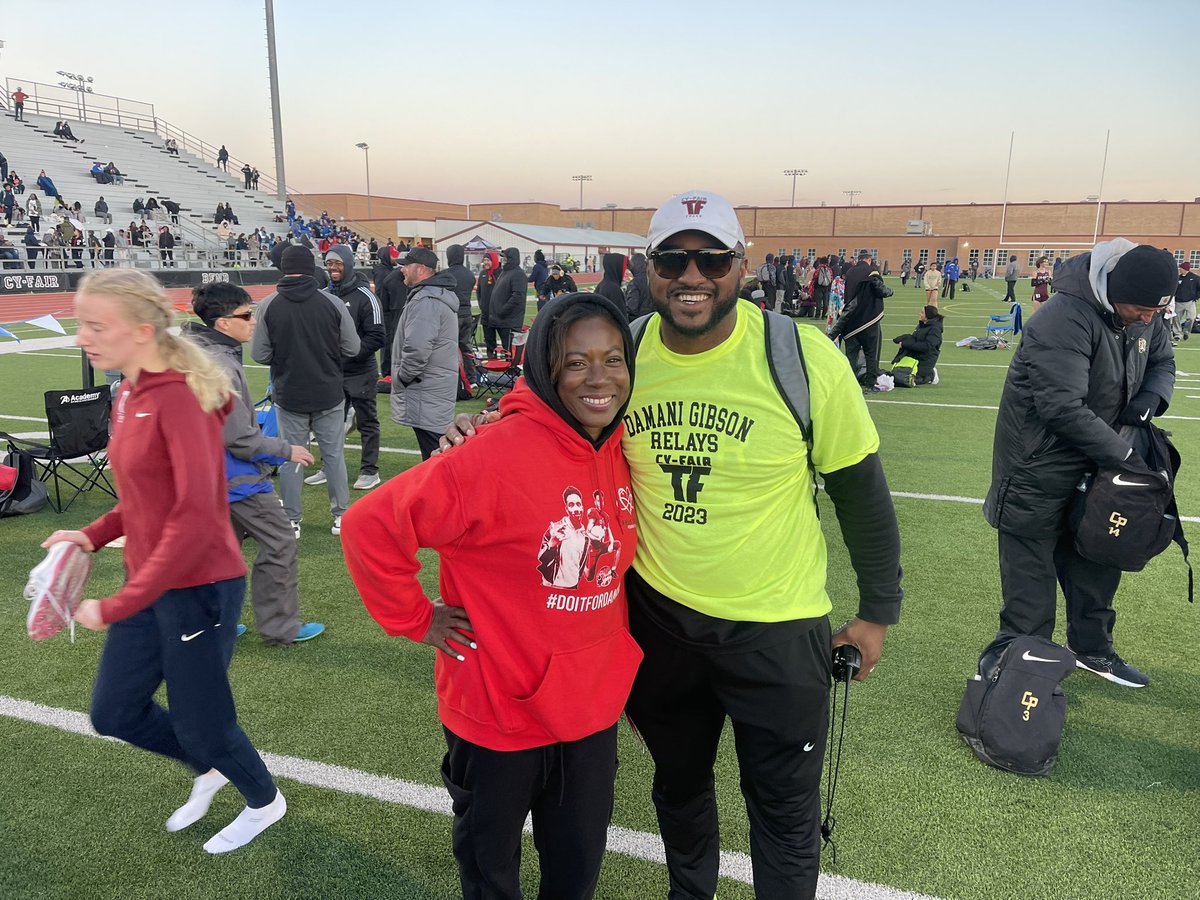CyFair_Track's tweet photo. Thank you to everyone who came out to the 3rd Annual Damani Gibson Relays. https://t.co/P8Yn35s79M