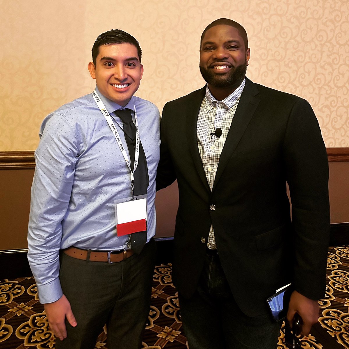 RyanGonzalezCO's tweet photo. So great to meet @ByronDonalds today at the #lprretreat2023 and listening to his speech #freedomoverforce https://t.co/WiDwve4Nax