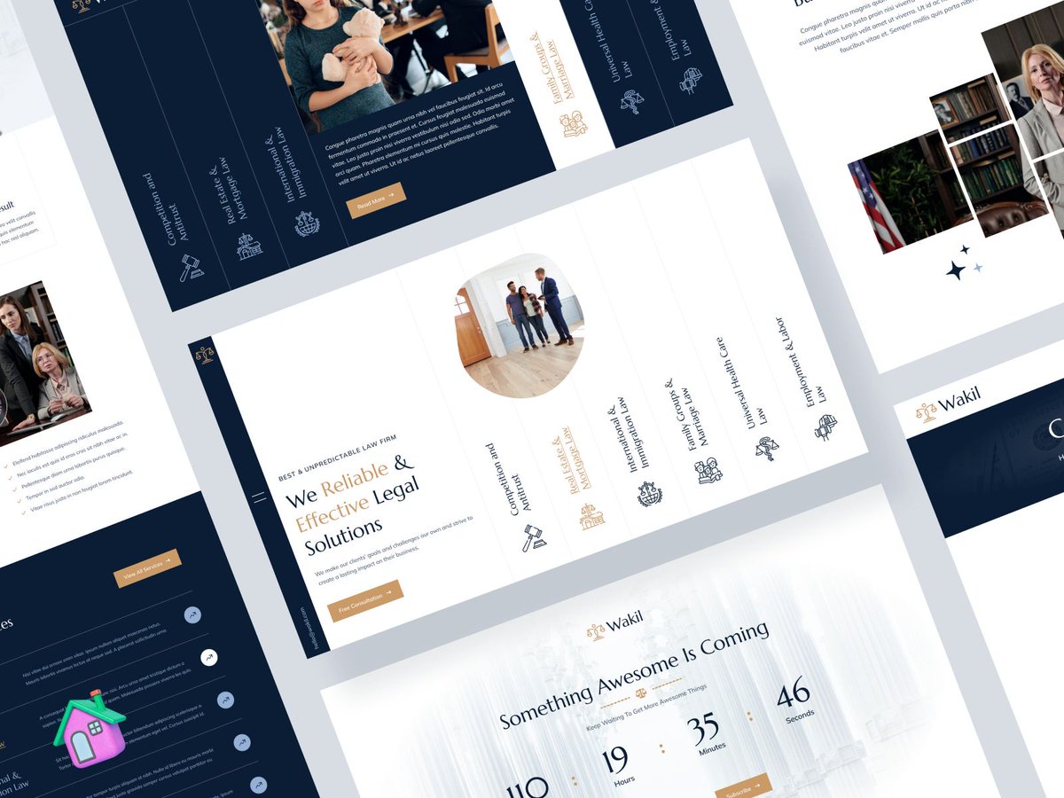 nihangraphics's tweet photo. Own a #lawfirm? You must check this 👇

𝐄𝐱𝐜𝐢𝐭𝐢𝐧𝐠 𝐧𝐞𝐰𝐬! We've just completed a comprehensive UI design for our #Law firm Theme, with 5+ unique Home Page variations and over 70+ pages of UI.

💥 Check the design: https://t.co/RMBaEZk1Fs

#attorney #Lawyers #uidesign https://t.co/XnVxiSSL2E